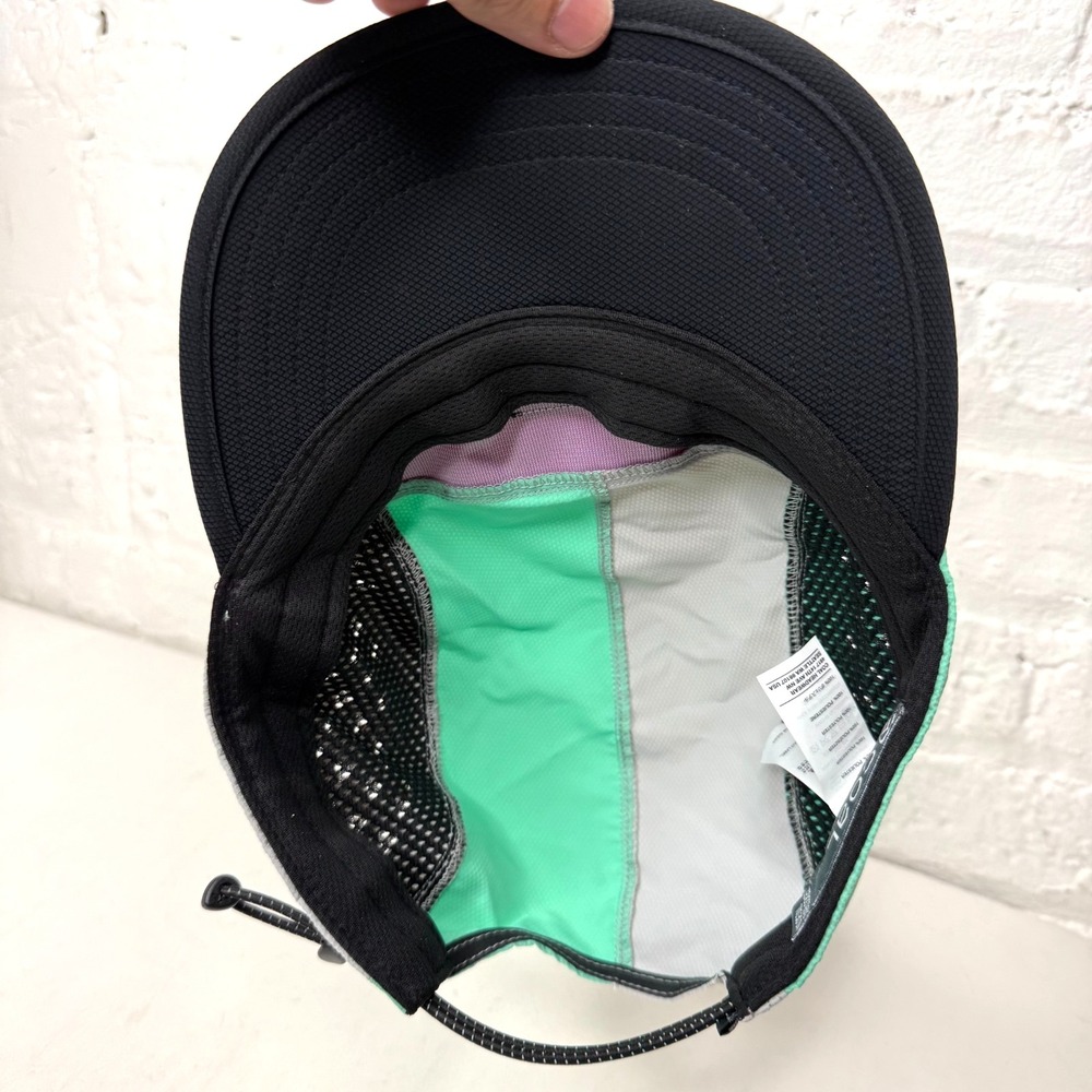 Coal Headwear The Provo 5 Panel Running Hiking Climbing Camp Hat Neon Green Pink - Picture 3 of 4